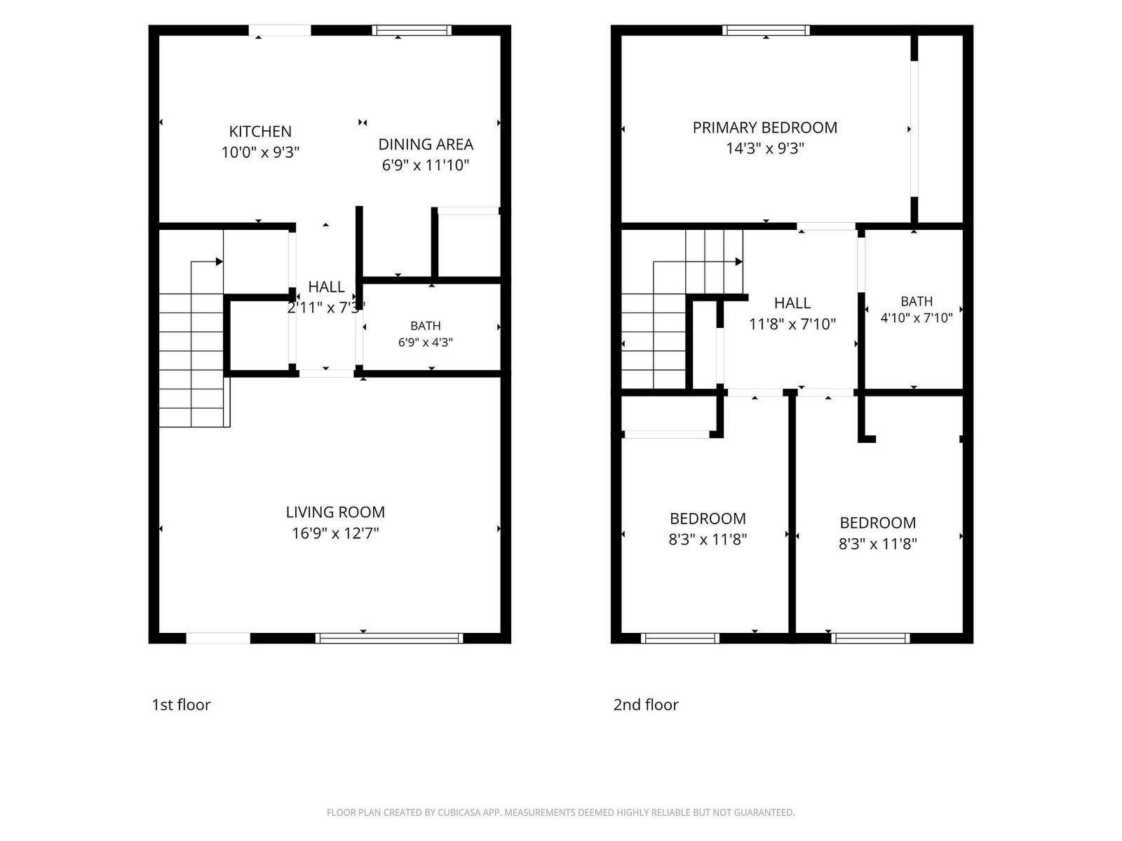 Miami Oxford floorplans featured in the offering memorandum