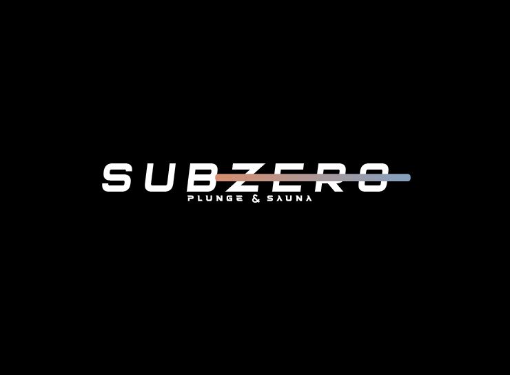 SubZero Plunge and Sauna logo on black